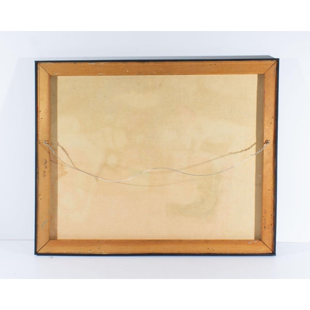 Pink Abstract Oil on Canvas Painting by Sidney Smiley For Sale - Image 8 of 8