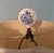 1980s Vintage Maitland-Smith Porcelain Blue and White Chinese Chinoiserie Ginger Jar Lamp For Sale - Image 5 of 13