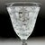 Mid-Century Modern Meissen Crystal Wine Glasses, Floral Engraved & Cane Cut, German Bleikristall, 1960s, Set of 6 For Sale - Image 3 of 18