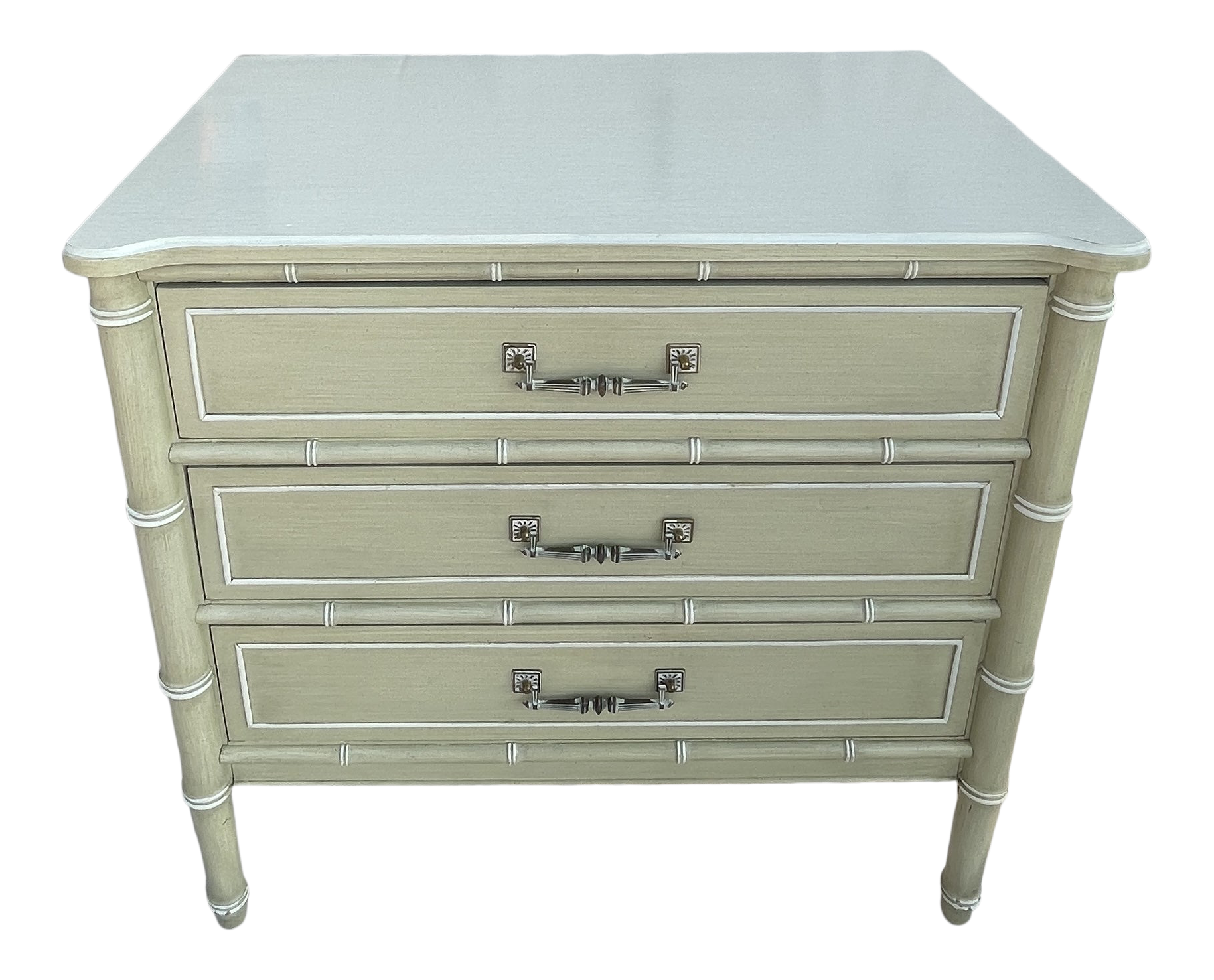 Henry link faux bamboo dresser Sale