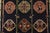 Blue Heriz Rug 3’10” X 5’9” Blue Wool Vintage Tribal Hand-Knotted Oriental Carpet For Sale - Image 8 of 12