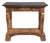 French Restauration Walnut Marble-Top Console Table, Circa 1820 For Sale