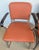 Mid 20th Century Mid-Century Goodform Aluminum & Terracotta Vinyl Arm Chairs - A Pair For Sale - Image 5 of 14