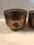 1940s Copper Brass Reticulated Footed Planters With Rose - A Pair For Sale - Image 4 of 18