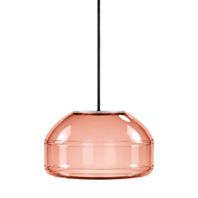 Bordeaux Blown Glass Pendant Light by Artem Zakharchenko-Halytskyi For Sale