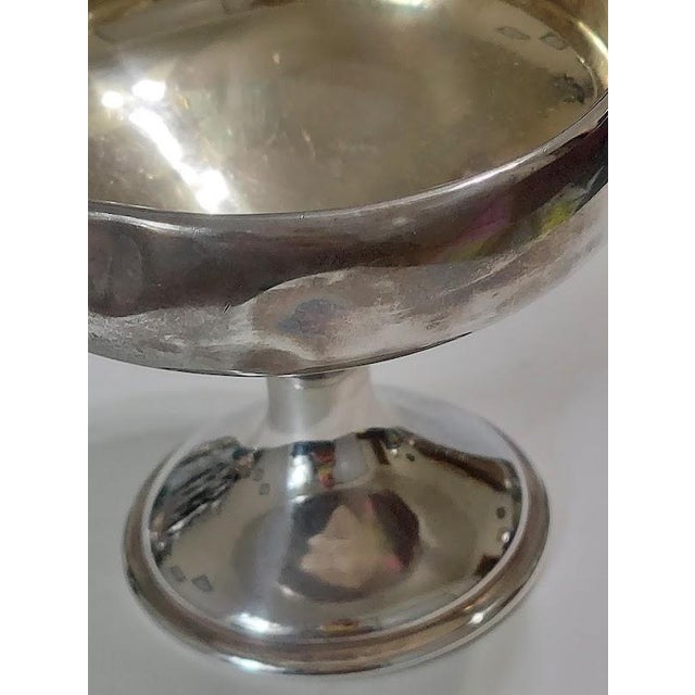 Antique Schmitz Moore & Co Sterling Silver Gilt Sherbet Cups - Set of Six For Sale - Image 9 of 11