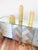 Metal Vintage 1970s Ello Mirror & Brushed Metal Metal Mid Century Modern 5 Door Credenza Cabinet For Sale - Image 7 of 15