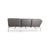 Roro Corner Couch in Leather Grey from Brühl, Set of 2 For Sale - Image 5 of 13