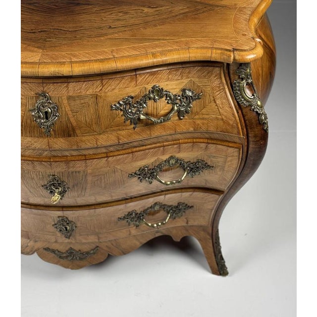 Swedish Rococo Chest of Drawers, 18th Century For Sale - Image 10 of 18