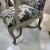 Robin's Egg Blue Vintage Pair of Aubusson Needle Point French Style Arm Chairs in Painted Walnut Frames For Sale - Image 8 of 12