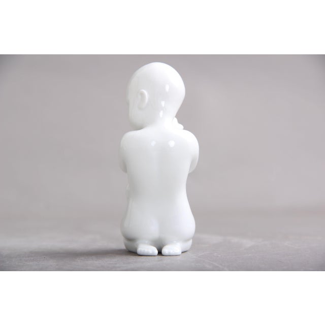 Model No. 2396 and 2397 Seekinder and Seahorses by Ebbe Sadolin & Svend Jespersen for Bing & Grøndahl, Set of 2 For Sale - Image 9 of 15