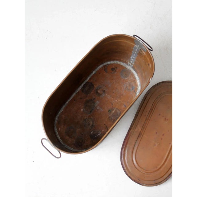 Antique Copper Boiler For Sale - Image 10 of 12