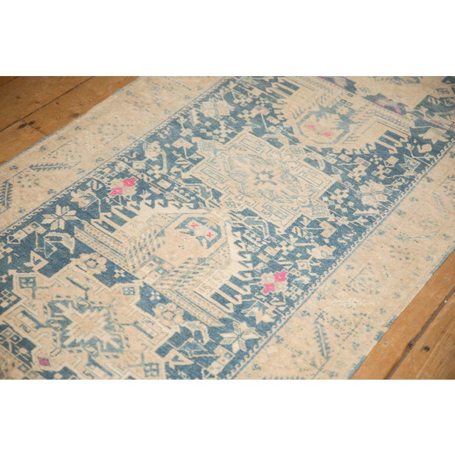Textile Vintage Distressed Northwest Persian Rug Runner - 3'3" x 14'3" For Sale - Image 7 of 12