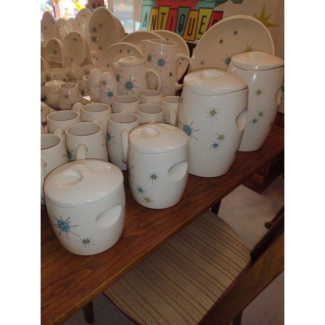 Fanciscan Starburst DInnerware Set for 12 - 195 Pieces For Sale - Image 10 of 12