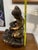 Vintage Bronze Style Sculpture of Child Bathing Dog Figurine – Classical European Style Statue For Sale - Image 11 of 12