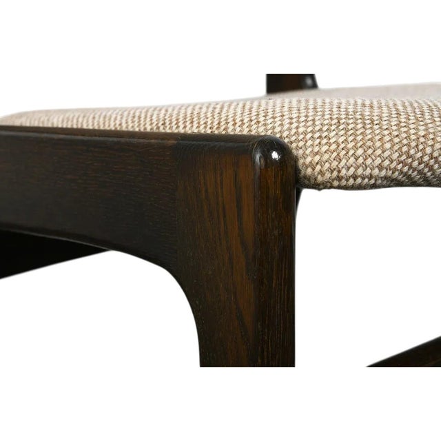 Tan 1970s Set 4 Danish Mid Century Modern Dining Chairs For Sale - Image 8 of 11