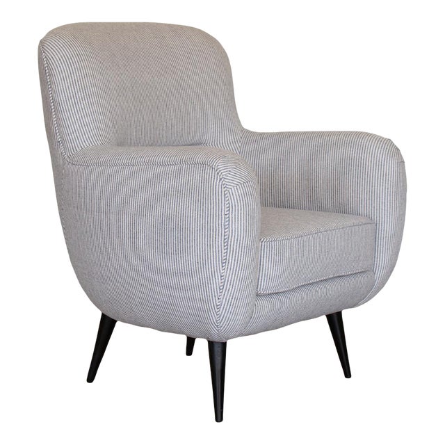 1960s Italian Upholstered Chair For Sale