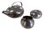 Gallia Tea Set from Christofle, 1970s, Set of 3 For Sale