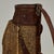 Brown Vintage British Colonial Style Wicker Golf Bag For Sale - Image 8 of 11