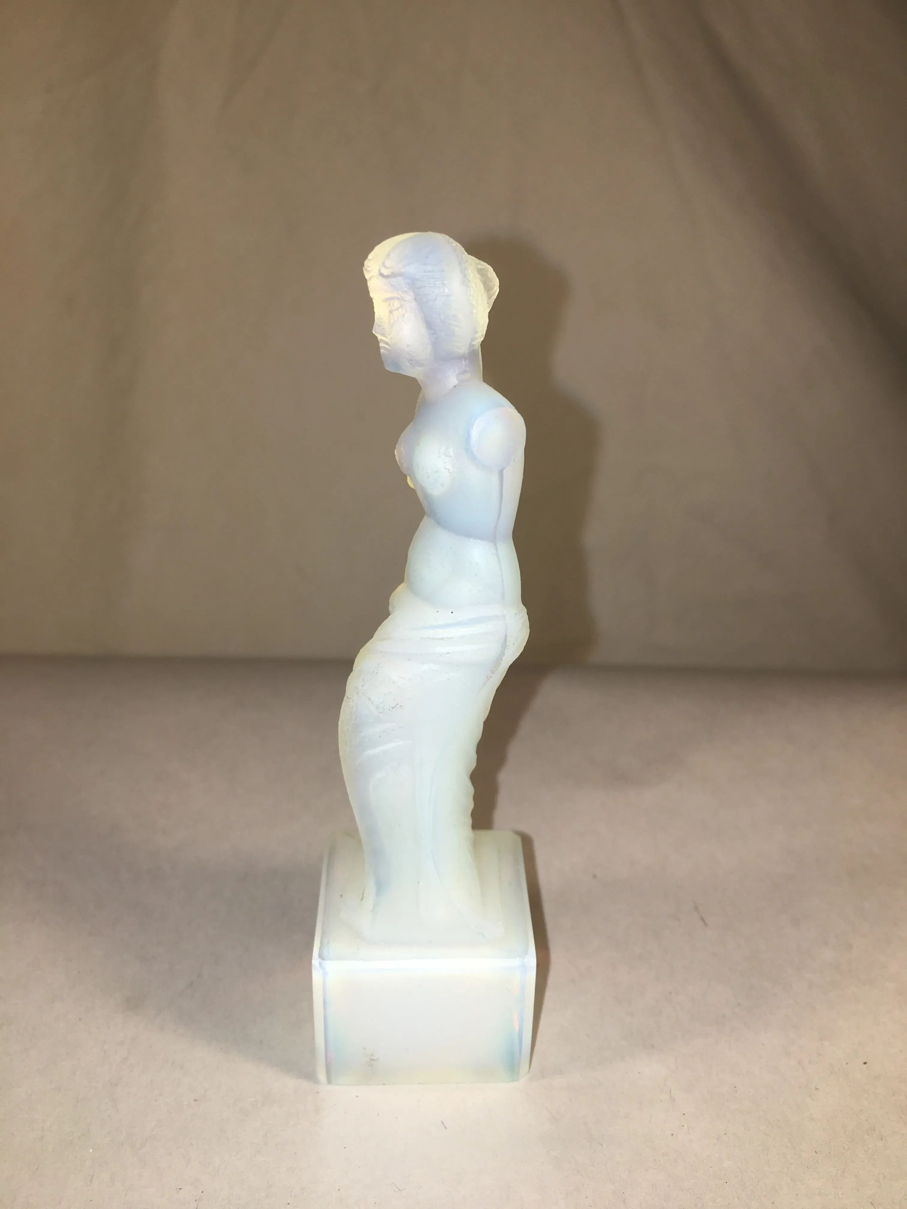 1980s Sabino Glass Venus De Milo Sculpture | Chairish