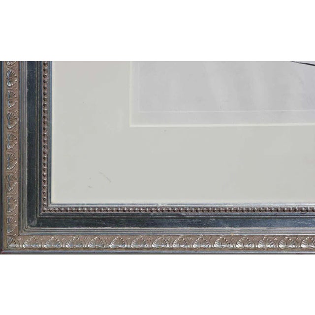 1985 Abstract Figurative Female Nude Black and White Print by James W. Byrd, Framed For Sale - Image 4 of 9