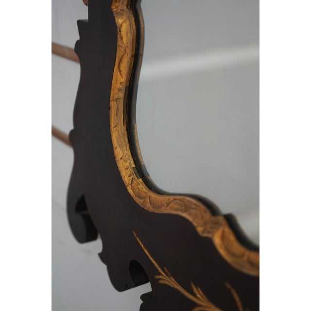 Antique American Chippendale Style Mahogany Mirror W. Eagle For Sale In Philadelphia - Image 6 of 11