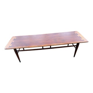 1970s Lane Acclaim Coffee Table McM 54” For Sale