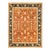 Eclectic, One-of-a-Kind Hand-Knotted Area Rug in Orange, 9' 0" x 11' 10" For Sale