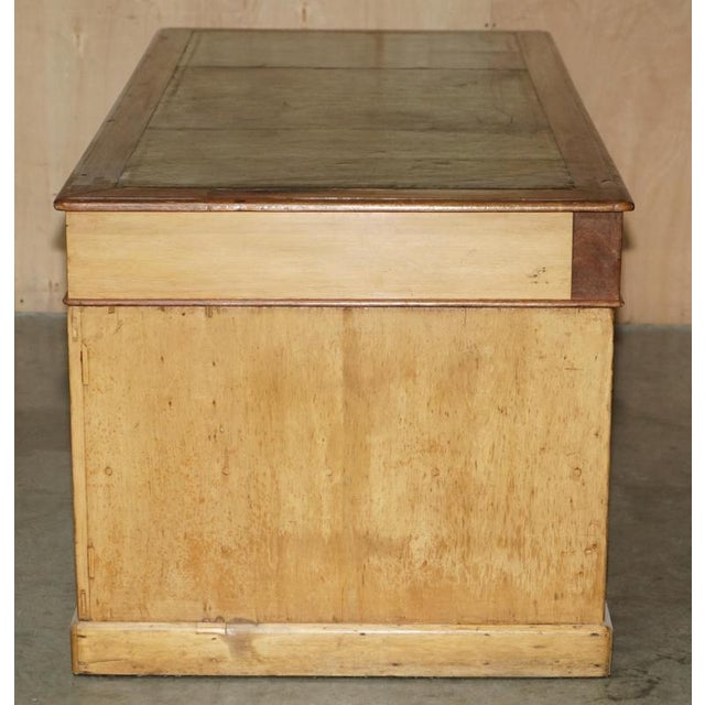 Antique London North Western Railway Station Master's Campaign Desk, 1880s For Sale - Image 14 of 18