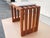 Scandinavian Modern Pine Slatted Benches With Shearling Cushions - A Pair For Sale - Image 10 of 13