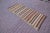 1970s Turkish Antique Striped Hand Knotted Kilim Rug Size: 4 x 9.7 ft (123 X 296 cm) 48 x 117 inches Color: Red, Tan,...