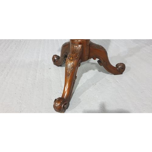 Vintage Side Table in Mahogany For Sale - Image 6 of 13