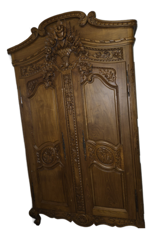 1980s French Wedding Armoire