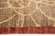 Handamde Transitional Peshawar Wool Rug in Burgundy With Allover Motif For Sale - Image 9 of 10