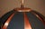 Copper Werner Schou Mid-Century Modern “Moonscape” Dome Coronell Pendant Ceiling Fixture For Sale - Image 8 of 8