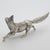 Vintage Italian Handmade Silver Hunting Fox Figurine, Tuscany, 1970s For Sale - Image 6 of 12