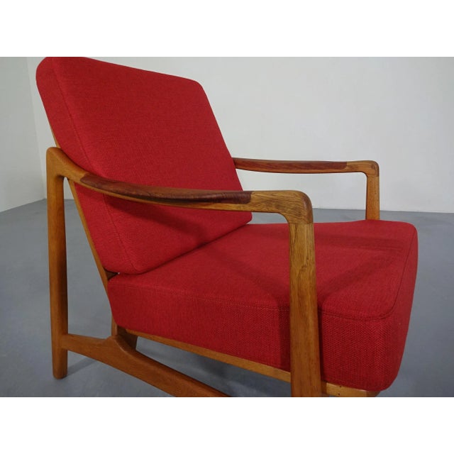 Teak & Oak Model 117 Chair by Tove & Edvard Kindt-Larsen for France & Daverkosen, Denmark, 1950s For Sale - Image 16 of 18