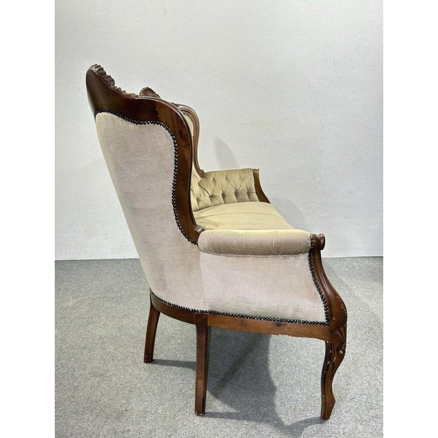 Antique Louis Philippe Sofa in Mahogany, 1800 For Sale - Image 6 of 10