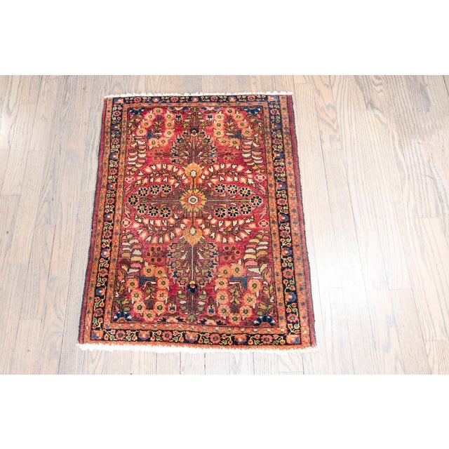 Early 20th Century Early 20th Century Persian Sarouk Rug For Sale - Image 5 of 15