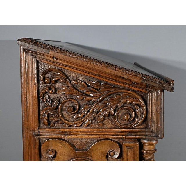 Antique Oratory in Walnut For Sale - Image 15 of 18