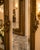 19th Century French Louis XVI Style Carved Giltwood Mirror With Floral Crest For Sale - Image 4 of 5