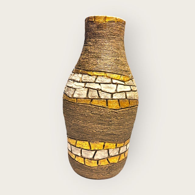 Brutalist Sculptural Ceramic Vase by Fratelli Fanciullacci, Italy, 1960s For Sale - Image 4 of 12