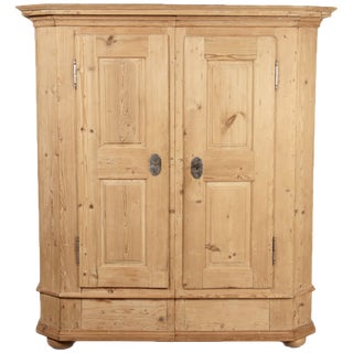 Antique Softwood Cabinet, 1800 For Sale