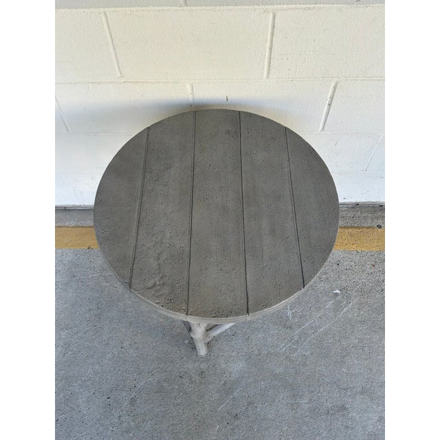 2020s Made Goods Co Duke Stonecast Side Table For Sale - Image 5 of 5