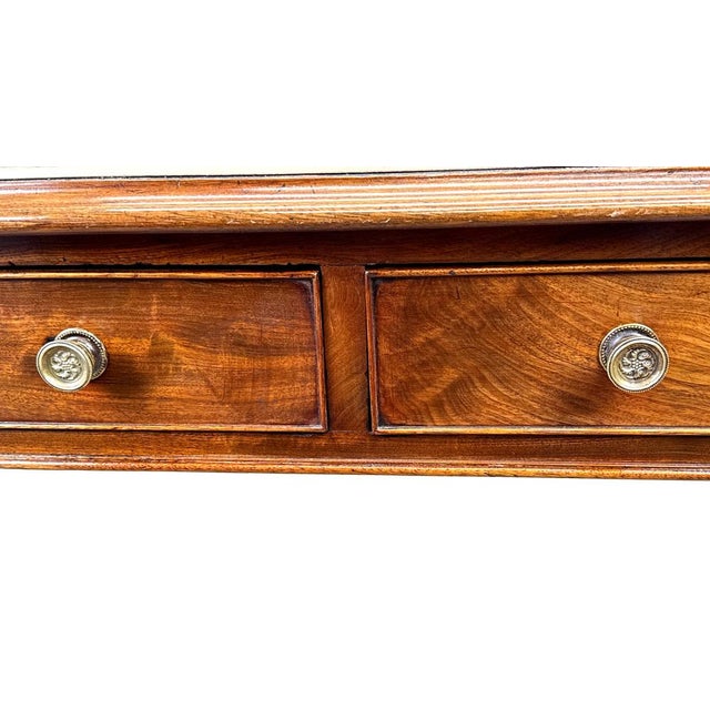 Large Regency Mahogany Partners Writing Table, 1825 For Sale - Image 15 of 18