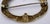1900s Art Nouveau Brass Brooch For Sale - Image 4 of 4