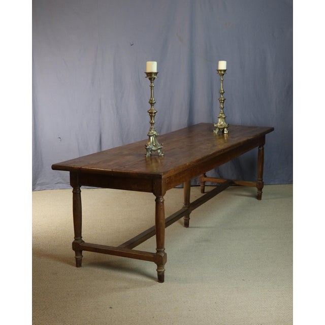 Antique Dining Table in Oak, 1890s For Sale - Image 11 of 12