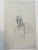 Alberto Giacometti: Rare lithograph after a drawing by the artist from 1954, portrait of Jean Genet. 32 x 50 cm Einaudi...