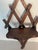 Traditional Antique Wood Wall Shelf Small For Sale - Image 3 of 4