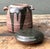 Discover the raw, organic beauty of this original studio pottery lidded jar, a striking example of 1970s artisanal...